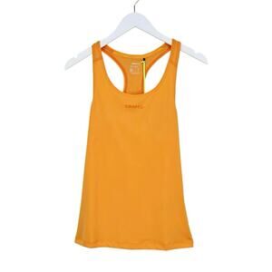 NWT Craft Women's Adv Essence Training Singlet Racerback Bright Orange Size XS